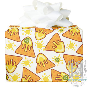 Nachos und Jalapenos Geschenkpapier
