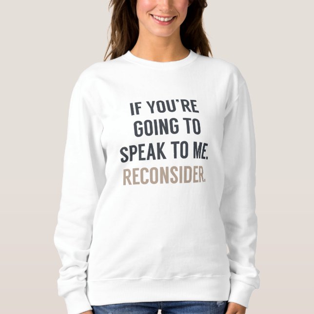 Nachprüfer Sweatshirt (Vorderseite)