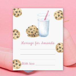 Nachricht "Cookie und Milch - Geburtstagskapsel"