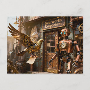 Nachricht für den Laden Postkarte
