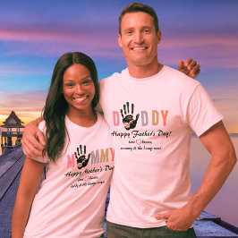 Nachricht vom 1. Muttertag des "Bump Ultrasound" T-Shirt