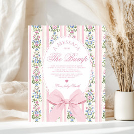 Nachricht von der Liebe Shack Baby Dusche Poster