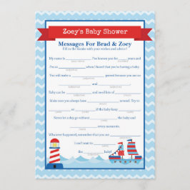 Nachrichten für Eltern, die eine Kinderdusche sein Einladung