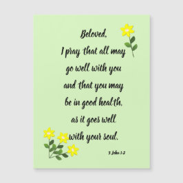 Nachrichten für geliebte Magnetkarte