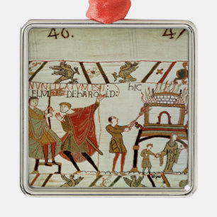 Nachrichten hinsichtlich Harold, der zu geholt Silbernes Ornament