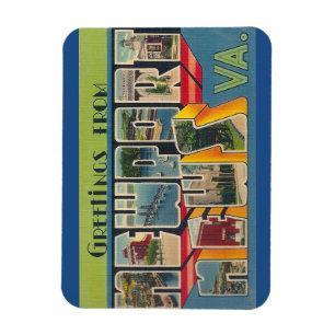 Nachrichten-Magnet Virginias, Newport Magnet