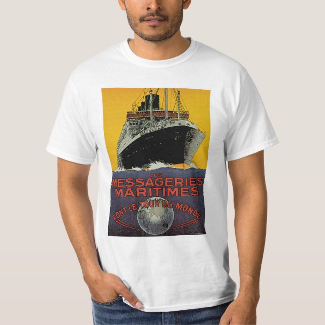 Nachrichten Maritimes T-Shirt (Vorderseite)