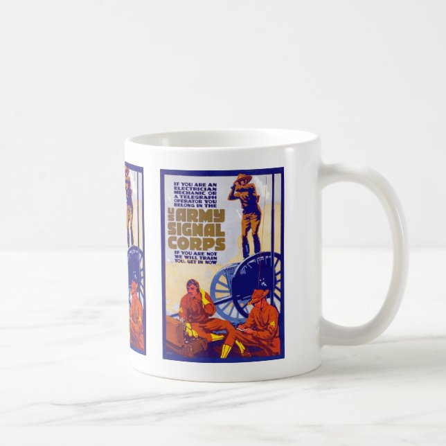 Nachrichtentruppe Kaffeetasse (Rechts)