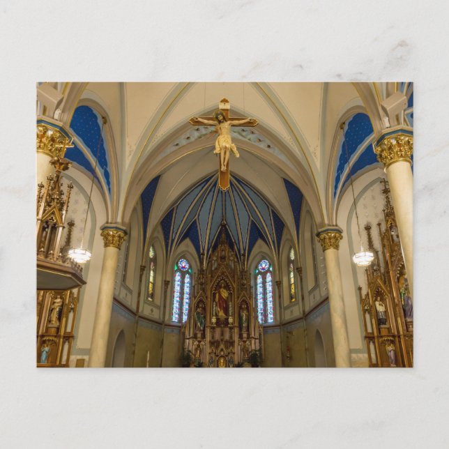 Nachschlagen der St Peter Altar Postkarte (Vorderseite)