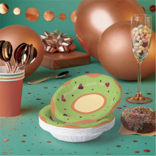 Nachspeise,Donut,Donut geh und brich mein Sommerhe Pappteller