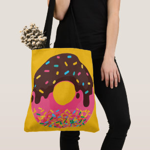 Nachspeise, Regenbogen-Sprinkle-Donut, Doughnut