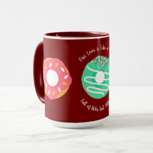 Nachspeise, Süße Donuts, Donuts, Süß,modern Tasse