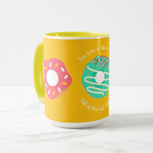 Nachspeise, Süße Donuts, Donuts, Süß,modern Tasse