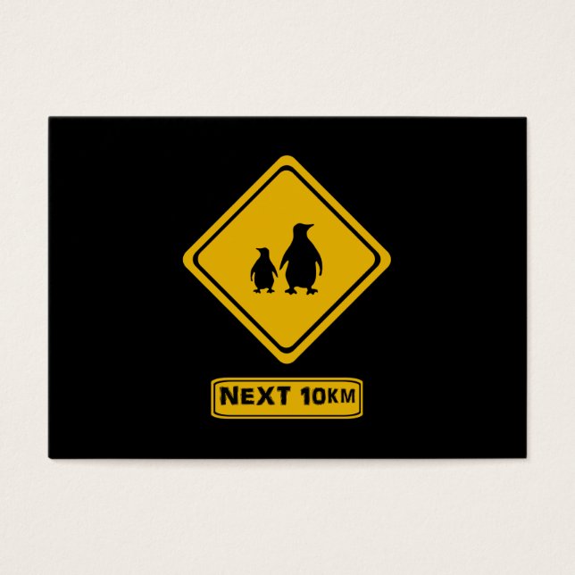 nächste 10 km Pinguine (Vorderseite)