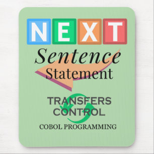 Nächste Anweisung in Cobol-Programmierung Mousepad