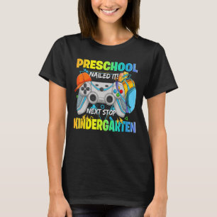 Nächste Haltestelle Kindergarten Pre K nagelte es  T-Shirt