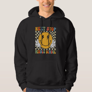 Nächste Haltestelle Mittelschule Groovy Grundschul Hoodie