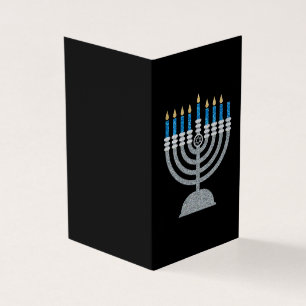Nächste Hanukkah Glitzer Cards 25pk