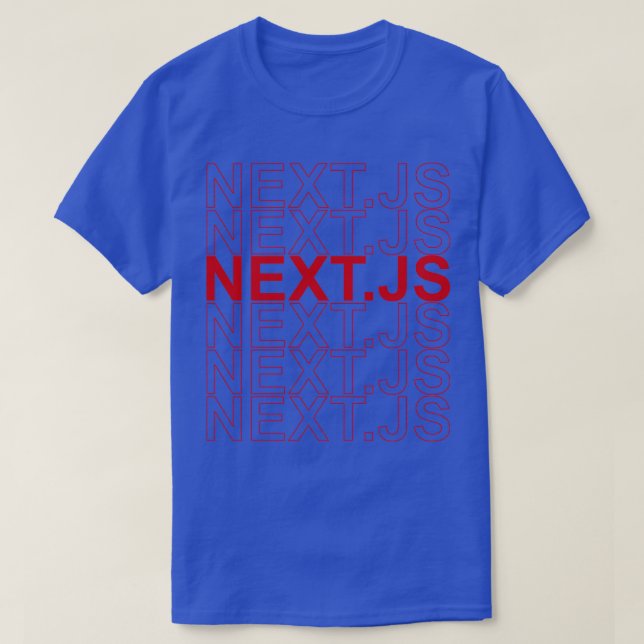 Nächste JS JS Nächste JS T-Shirt (Design vorne)