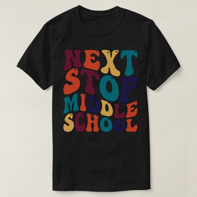 Nächste Phase der Mittelschule T-Shirt (Design vorne)