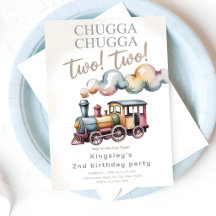 Nächste Station: 2 Jahre! Zug-Geburtstagsfeier