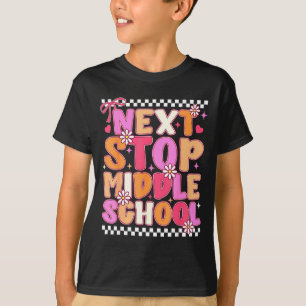 Nächste Station Mittelschule groovy GrundschuleNe T-Shirt