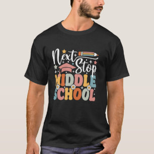 Nächste Station Mittelschule Grundschulabschluss T-Shirt