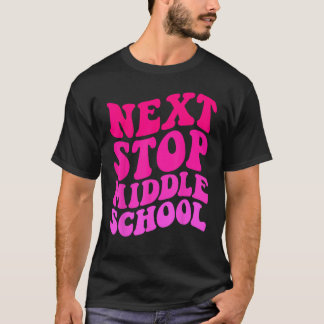 Nächste Station Mittelschule Grundschule T-Shirt