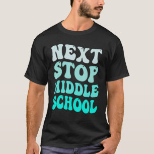 Nächste Station Mittelschule Grundschule T-Shirt