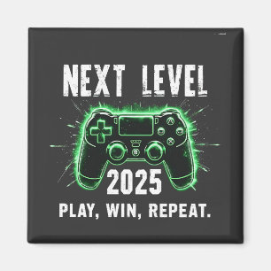 Nächste Stufe 2025 Spiel gewinnen Wiederholung Fun Magnet