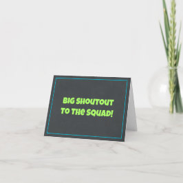 Nächste Stufe Danke Squad
