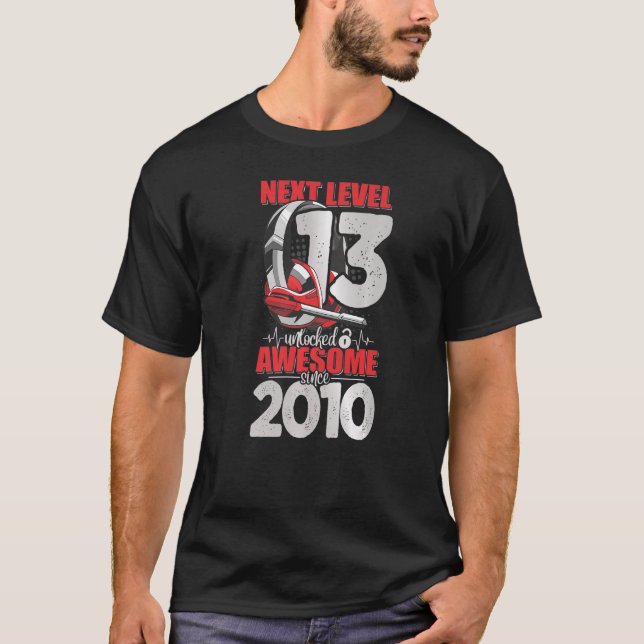 Nächste Stufe Entsperrt 13 Jahre alter Junge 2010  T-Shirt (Vorderseite)