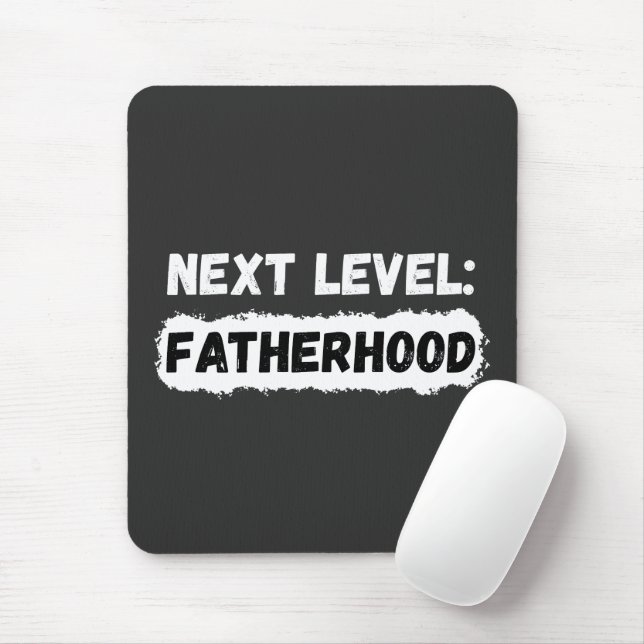 Nächste Stufe: Gamer-Vater der Vaterschaft Mousepad (Mit Mouse)