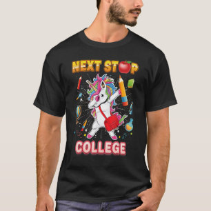 Nächste Uni Dabbing Unicorn Kinderlehrerin Stute T-Shirt