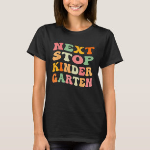Nächster Kindergarten Groovy Abschluss Letzten Tag T-Shirt