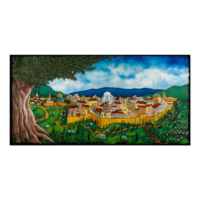 Nächstes Jahr in Jerusalem: Jonathan Kis-Lev Poste Poster (Vorderseite)