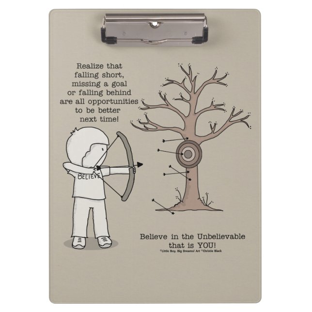 Nächstes Mal besser Klemmbrett (Vorderseite)