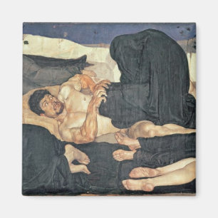 Nacht, 1890 (Öl auf Leinwand) Magnet