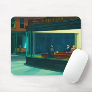 Nacht, 1942 von Edward Hopper Mousepad