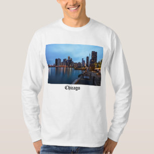 Nacht am Navy Pier T-Shirt