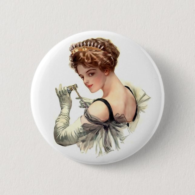 Nacht an der Oper Button (Vorderseite)