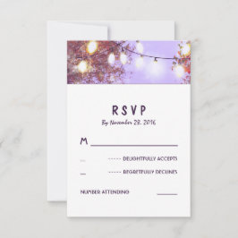 Nacht beleuchtet Hochzeit UAWG Karten im Freien