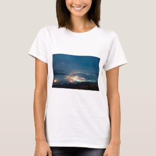 Nacht Blick auf das Nachtmeer der Wolken Japan Kum T-Shirt