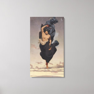 Nacht, c.1850-55 leinwanddruck