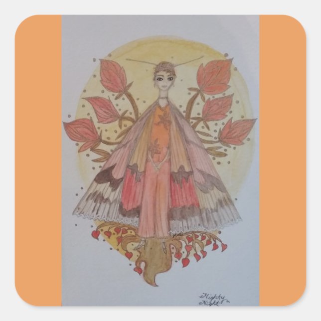 Nacht, Cheri Stickers (Vorderseite)