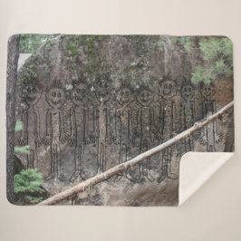 Nacht der Wandergler Petroglyph Sherpadecke