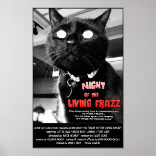Nacht des lebenden Frazz! Poster