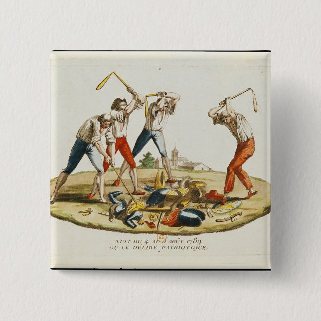 Nacht des patriotischen Deliriums Button (Vorderseite)