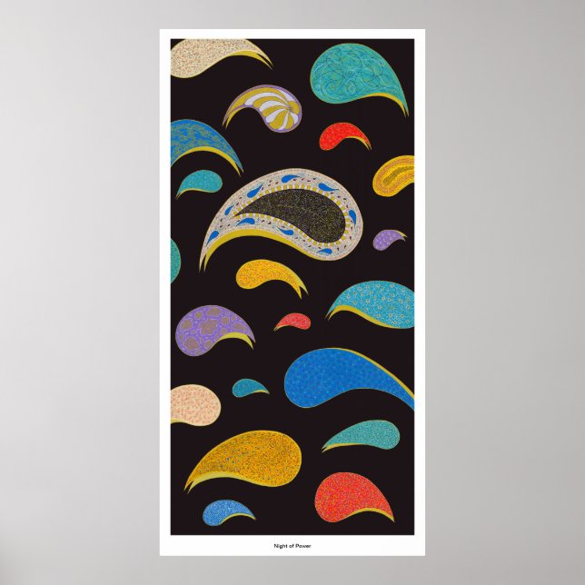 Nacht des Powers - Print Poster (Vorne)