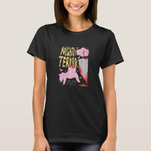 Nacht des Terrors zerschnittene Handfüße beängstig T-Shirt